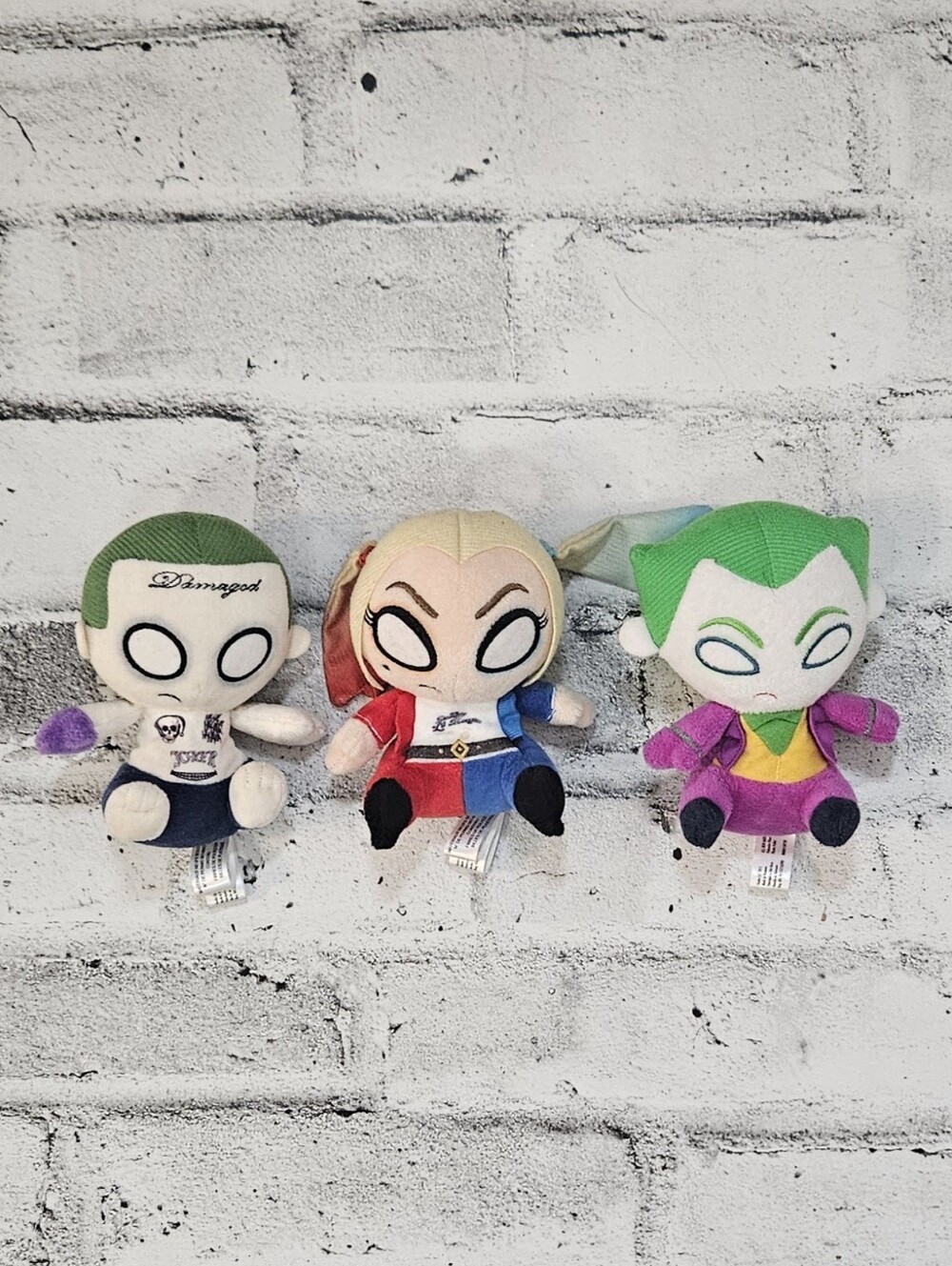 DC Comics Suicide Squad Chibi Plush Lot Harley Quinn Joker 3 Piece 201